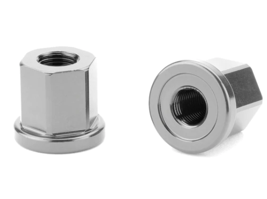 Cinema Axle Nuts – Black / 14 mm