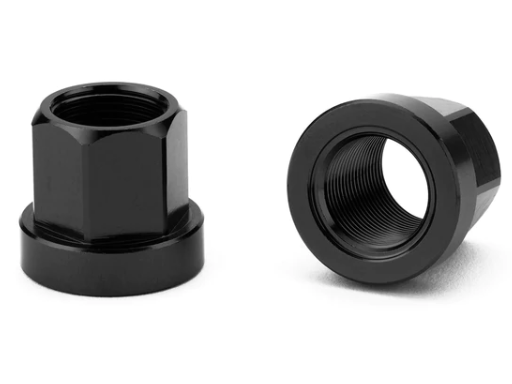 Cinema Axle Nuts – Silver / 14 mm