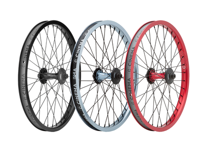 Cinema 333 / ZX Front Wheel – Red/Black Hub