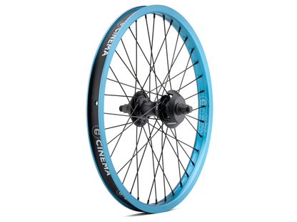 Cinema ZX 333 Cassette Rear Wheel - Blue/Black Hub