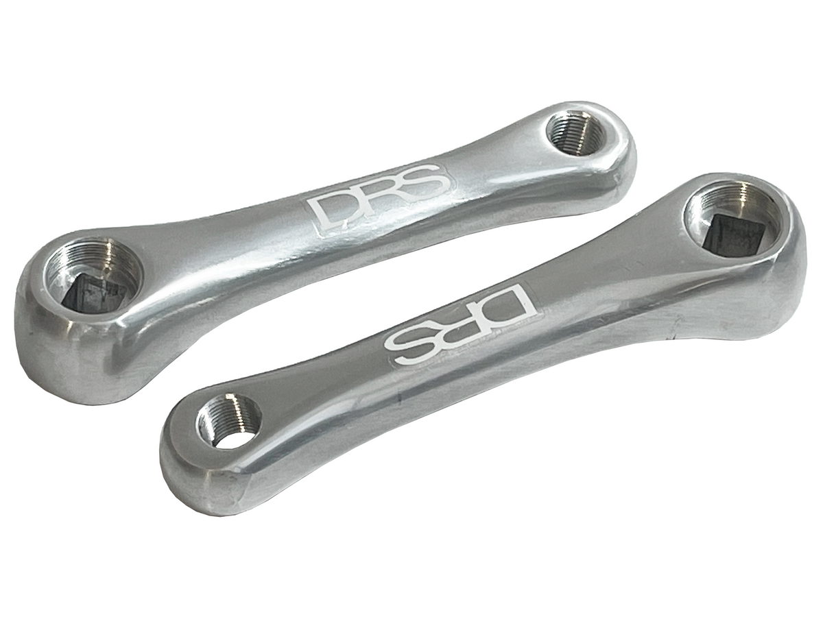 DRS Pro Unicycle Crank Arms – Silver / 152 mm Square Taper