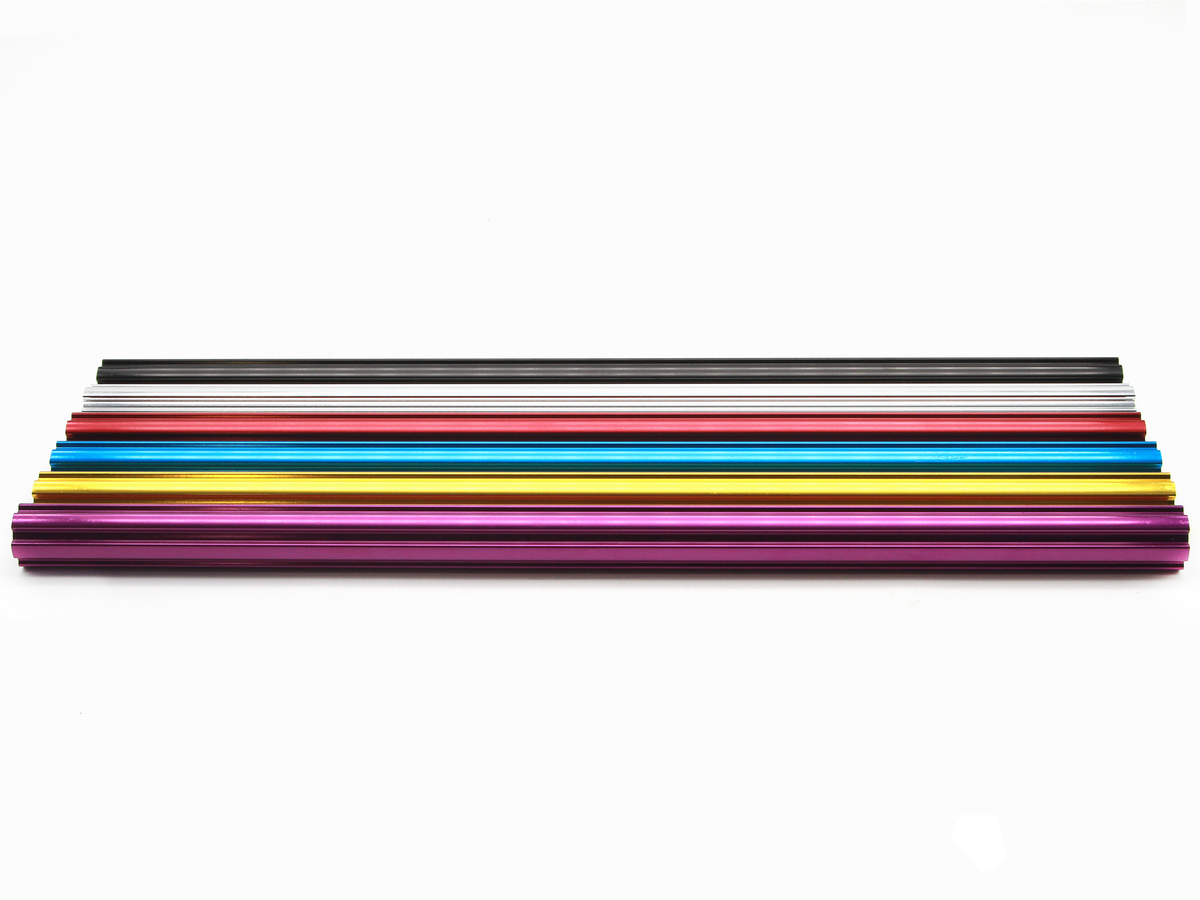 DRS Fluted Straight Seat Post – Black