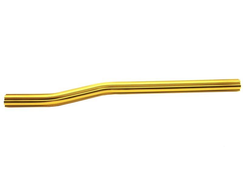 DRS Fluted Snake Seat Post – Red