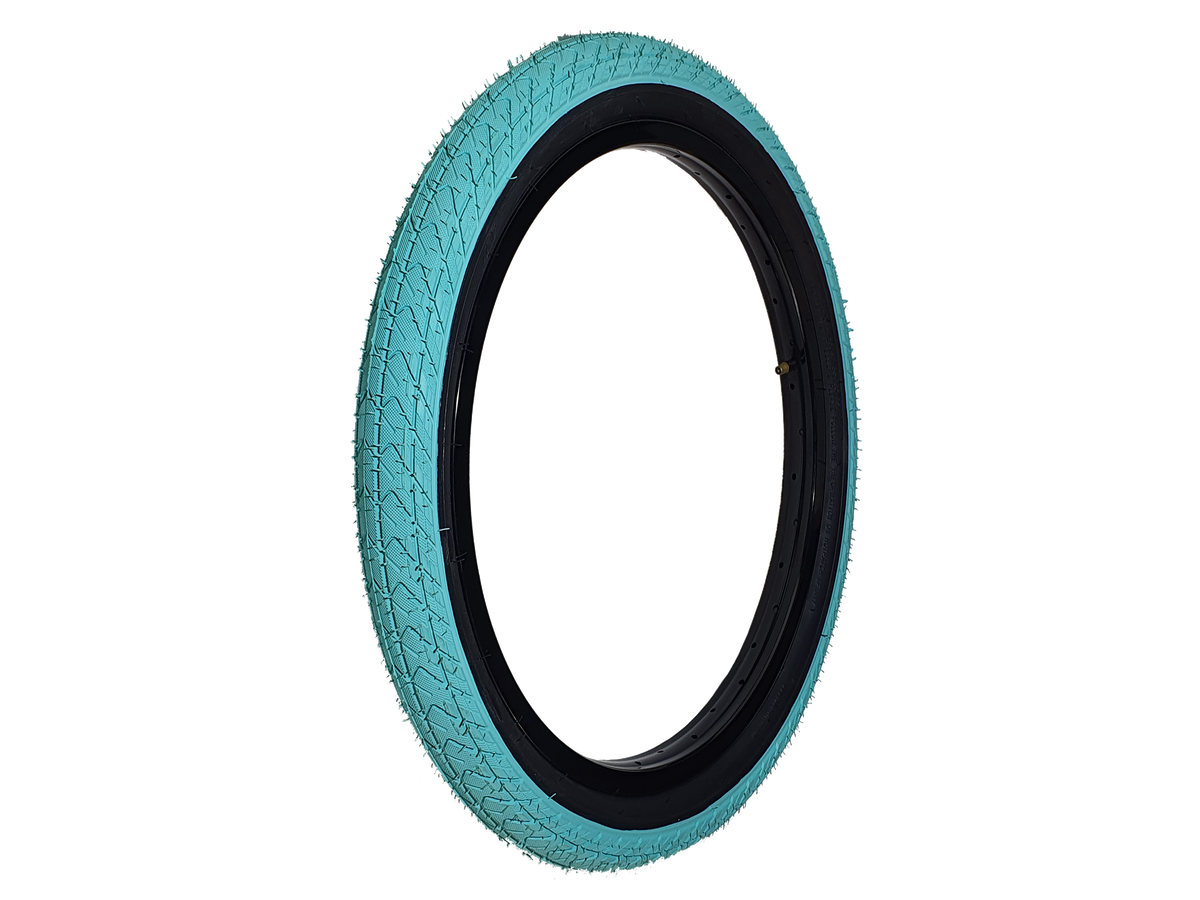 DRS Arrow FS Tyre – Black/Purple Wall