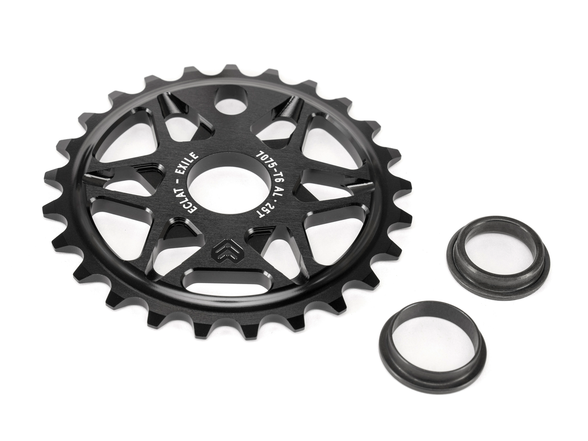Éclat Exile Front Sprocket – Black / 28t