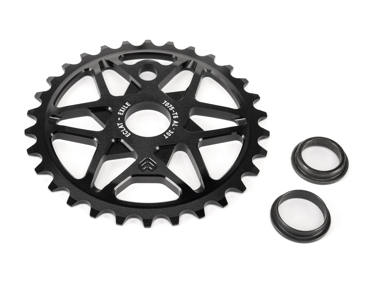 Éclat Exile Front Sprocket – Black / 33t