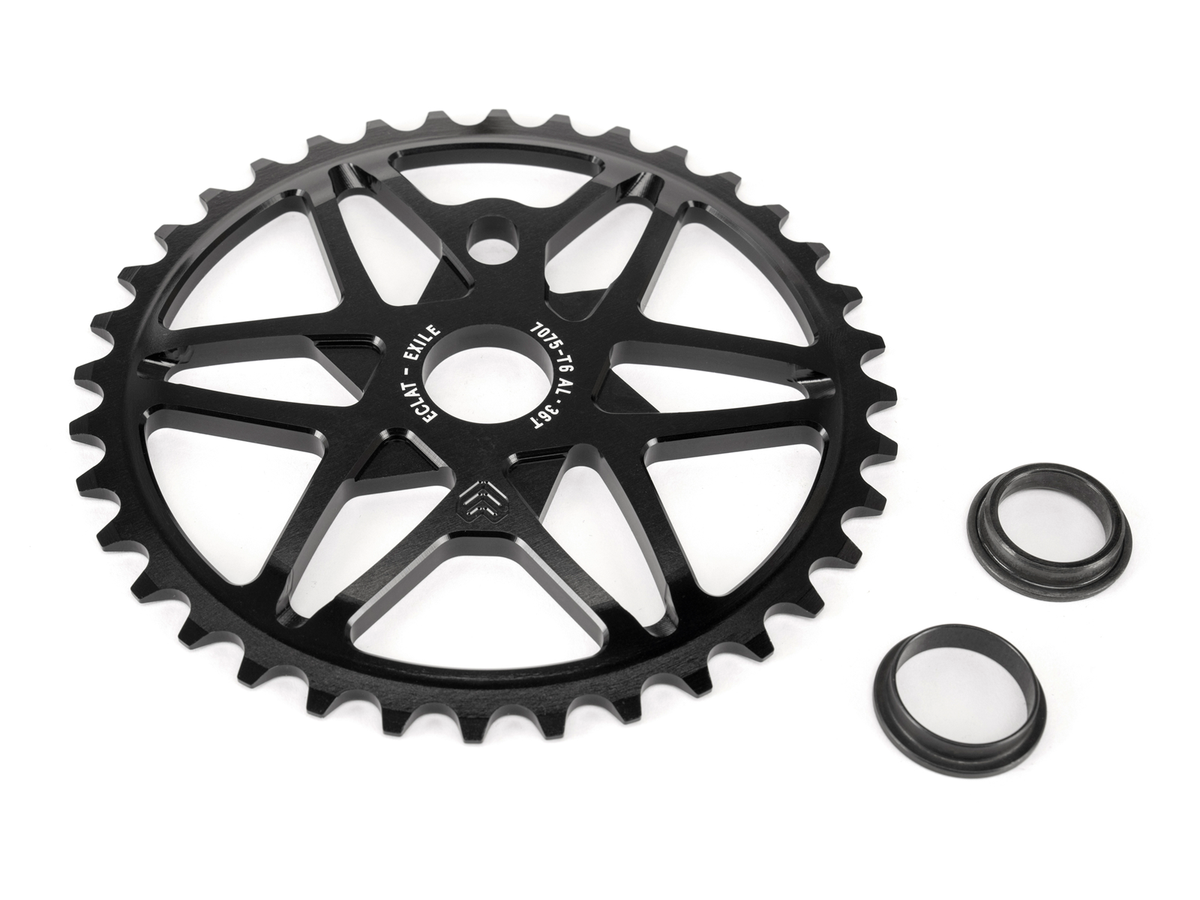 Éclat Exile Front Sprocket – Black / 36t