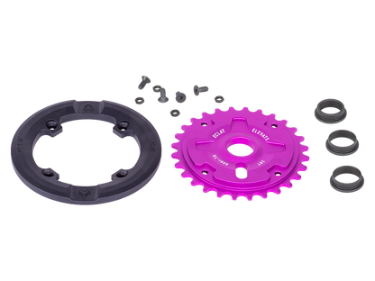 Éclat Elevate Guard Front Sprocket – Black / 28t