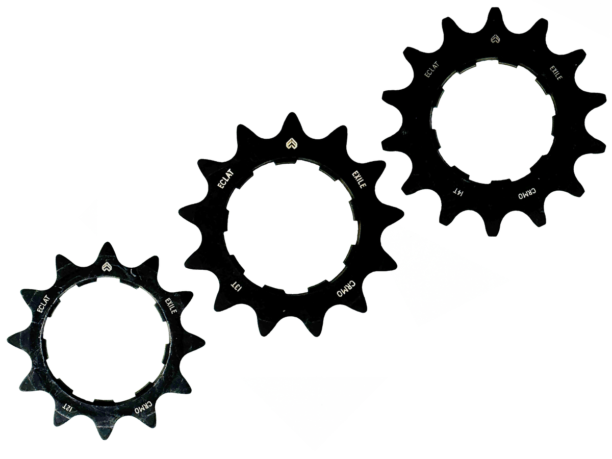 Éclat Exile Chromo Cassette Rear Sprocket – 12t X 1/8"