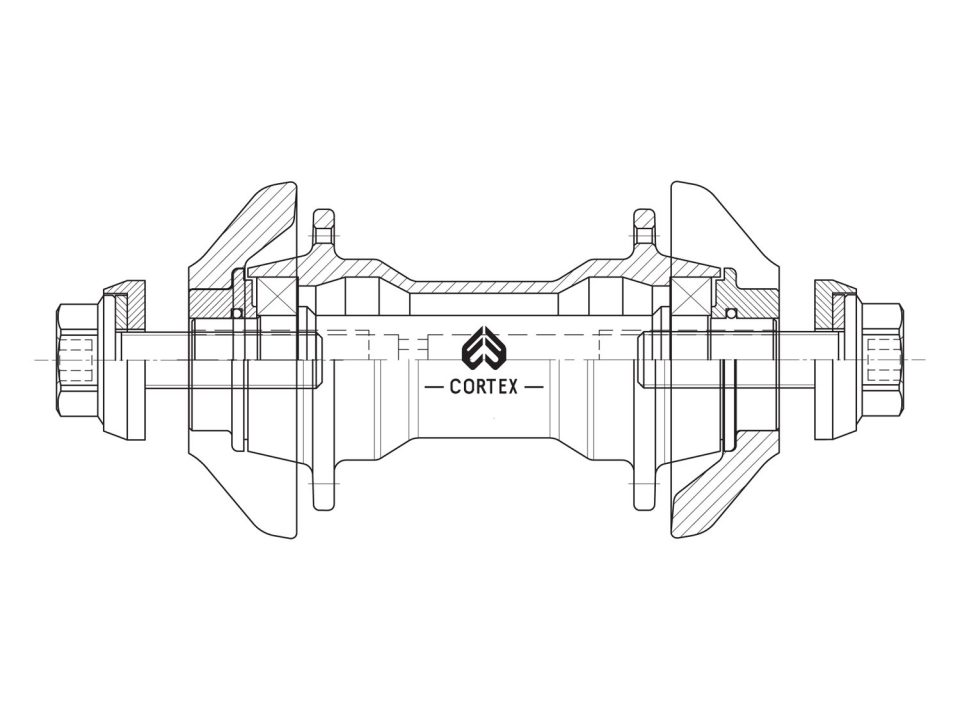 Éclat Cortex/Seismic/Dynamic Hub Guard Front – additional product view
