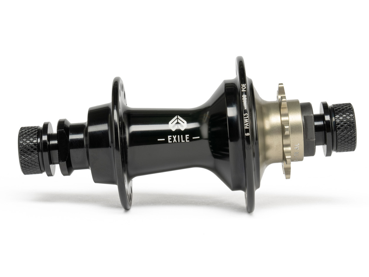 Éclat Exile CS Rear Cassette Hub - Black