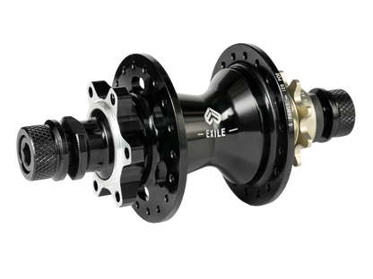 Éclat Exile Disc CS Rear Cassette Hub – Polished