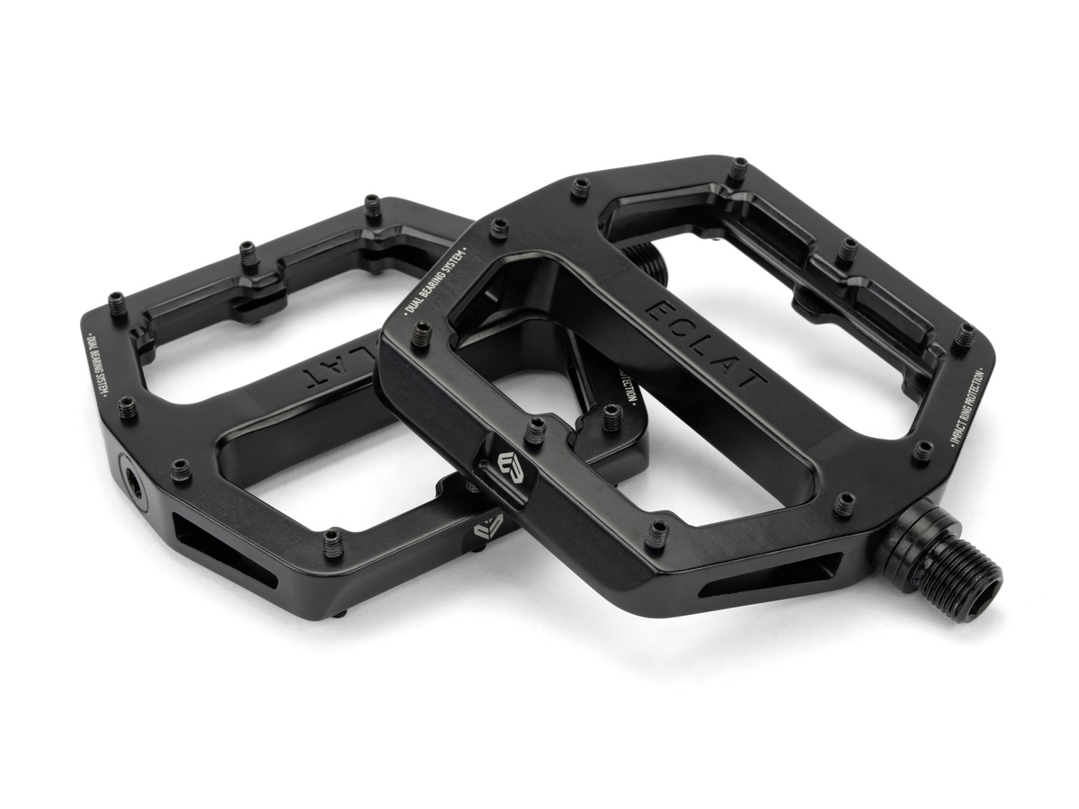 ECLAT Surge XL pedals, black, 9/16-inch spindle