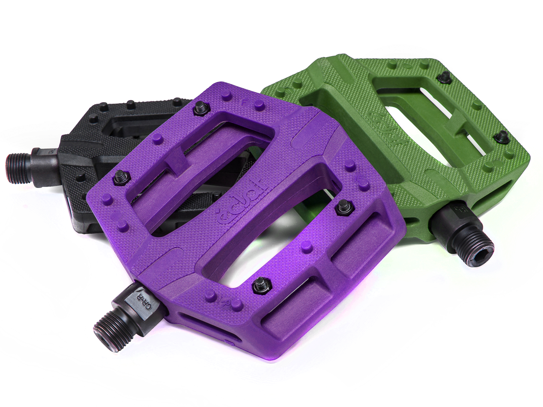 Éclat Contra Pedals – Neon Green