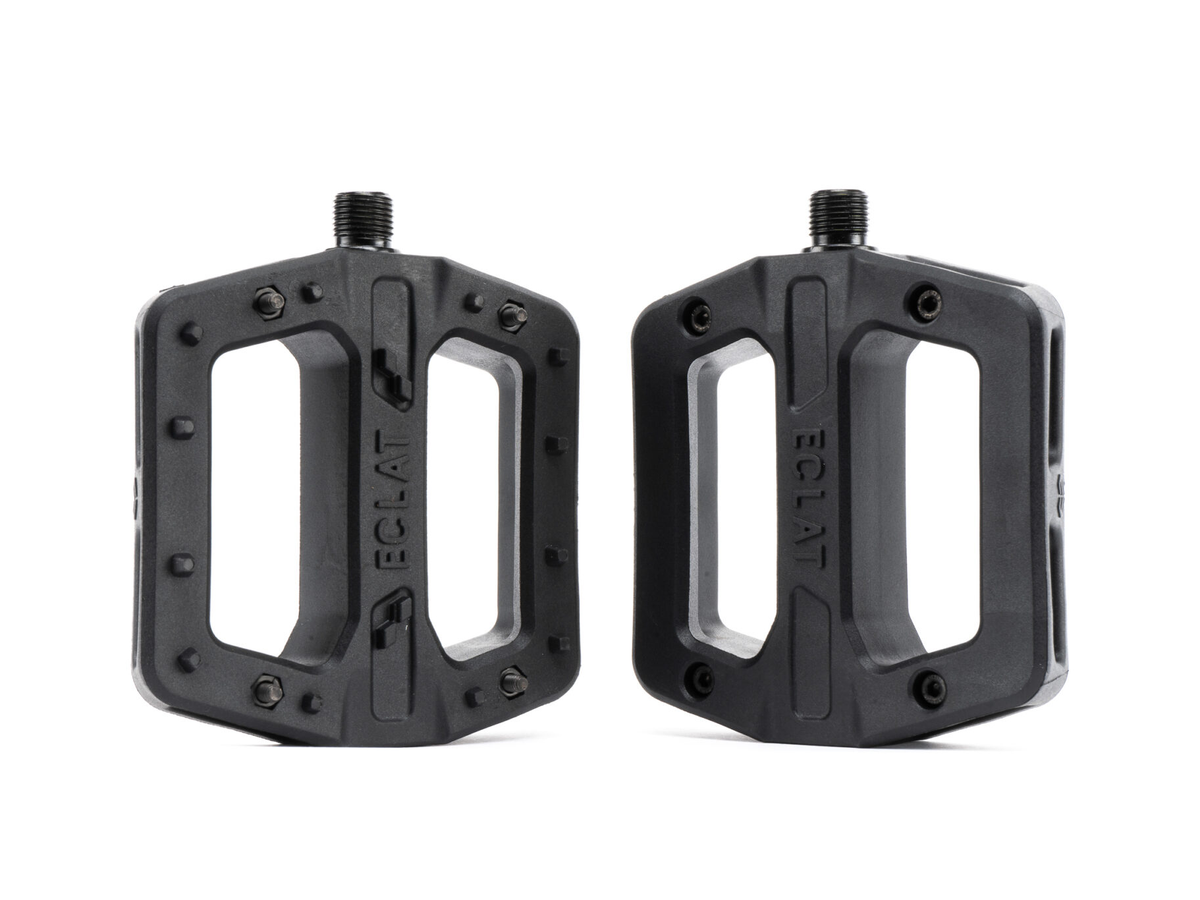 ECLAT Juggernaut Jordan Godwin pedals, black, 9/16-inch spindle