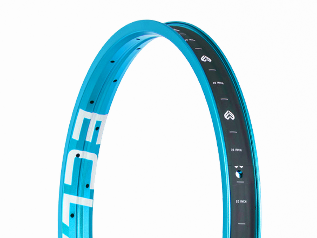 Éclat Bondi Logo Rim – Sandblast Cyan
