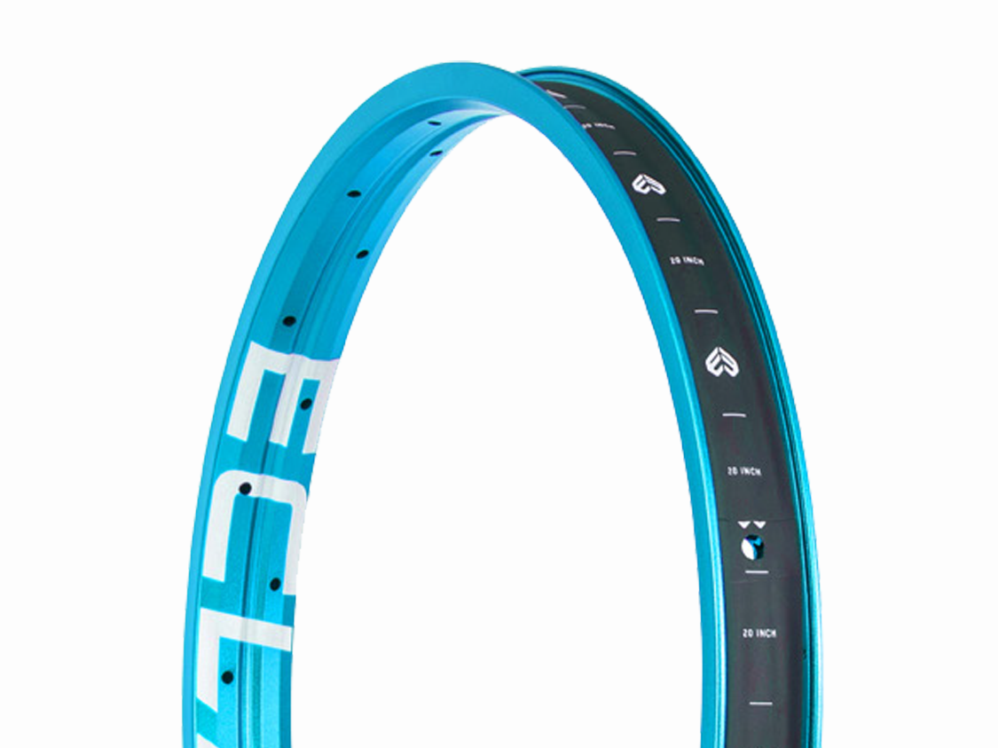 Éclat Bondi Logo Rim – Sandblast Cyan