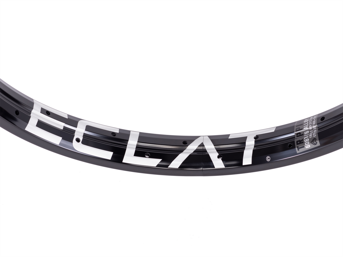 Éclat Trippin Logo Rim – Sandblast Cyan