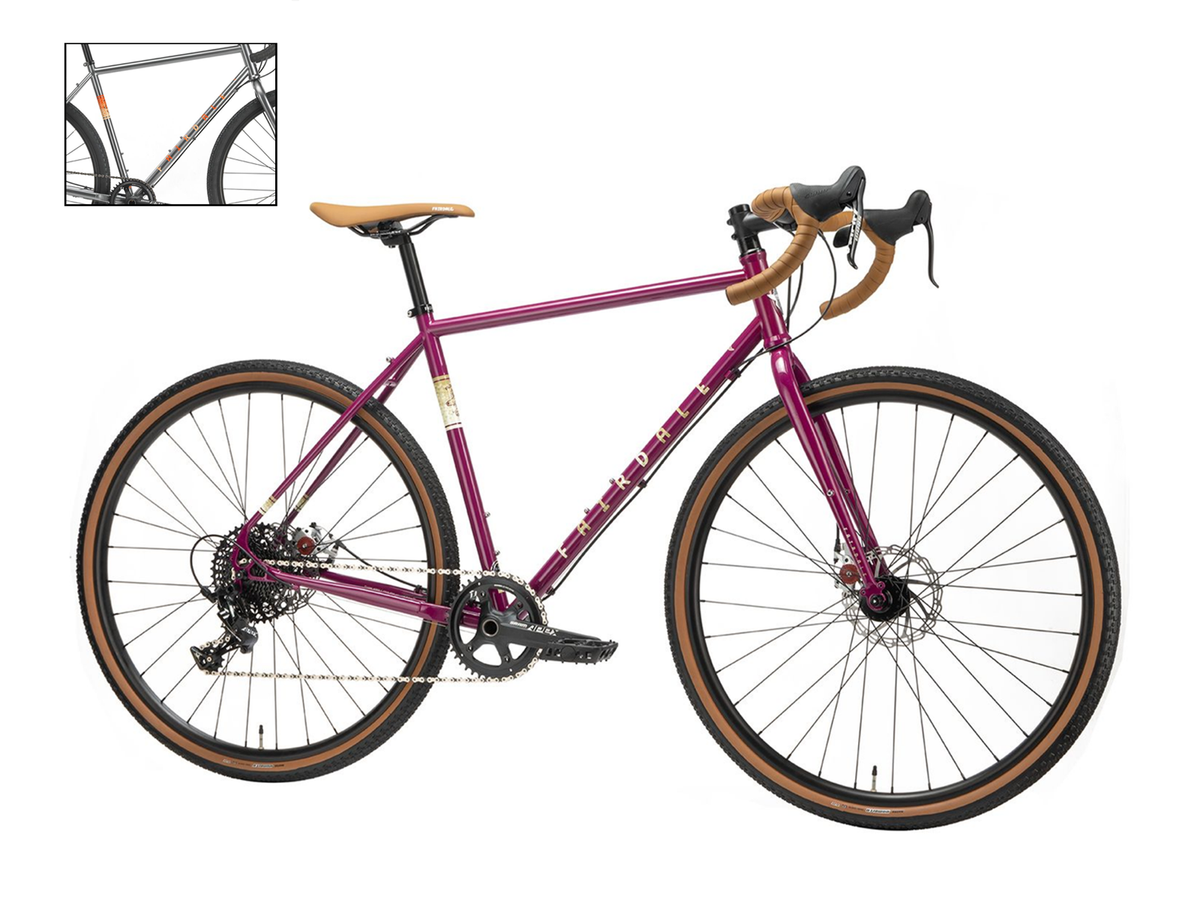 Fairdale 700c Weekender Nomad Bike – Gloss Metallic Dark Silver / Wh: 700c - Tt: 21"