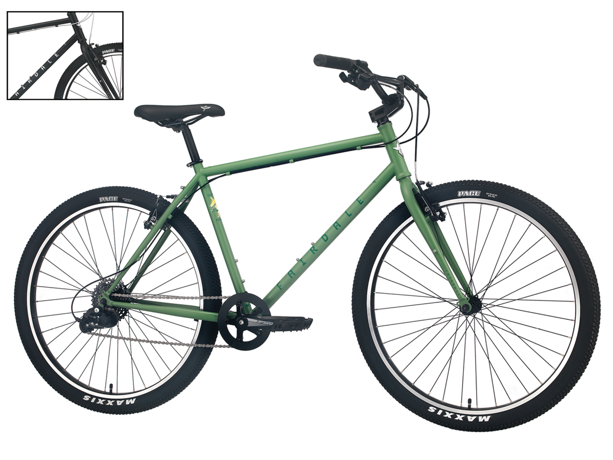 Fairdale 27.5" Ridgemont Bike – Matt Black / Wh: 27.5" - Tt: 21.4"