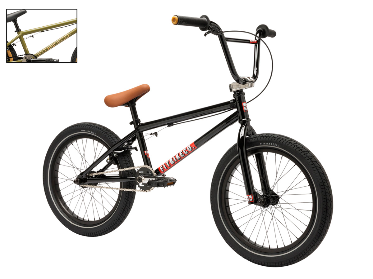 Fit Bike Co. 18" Misfit Bike – Gloss Black