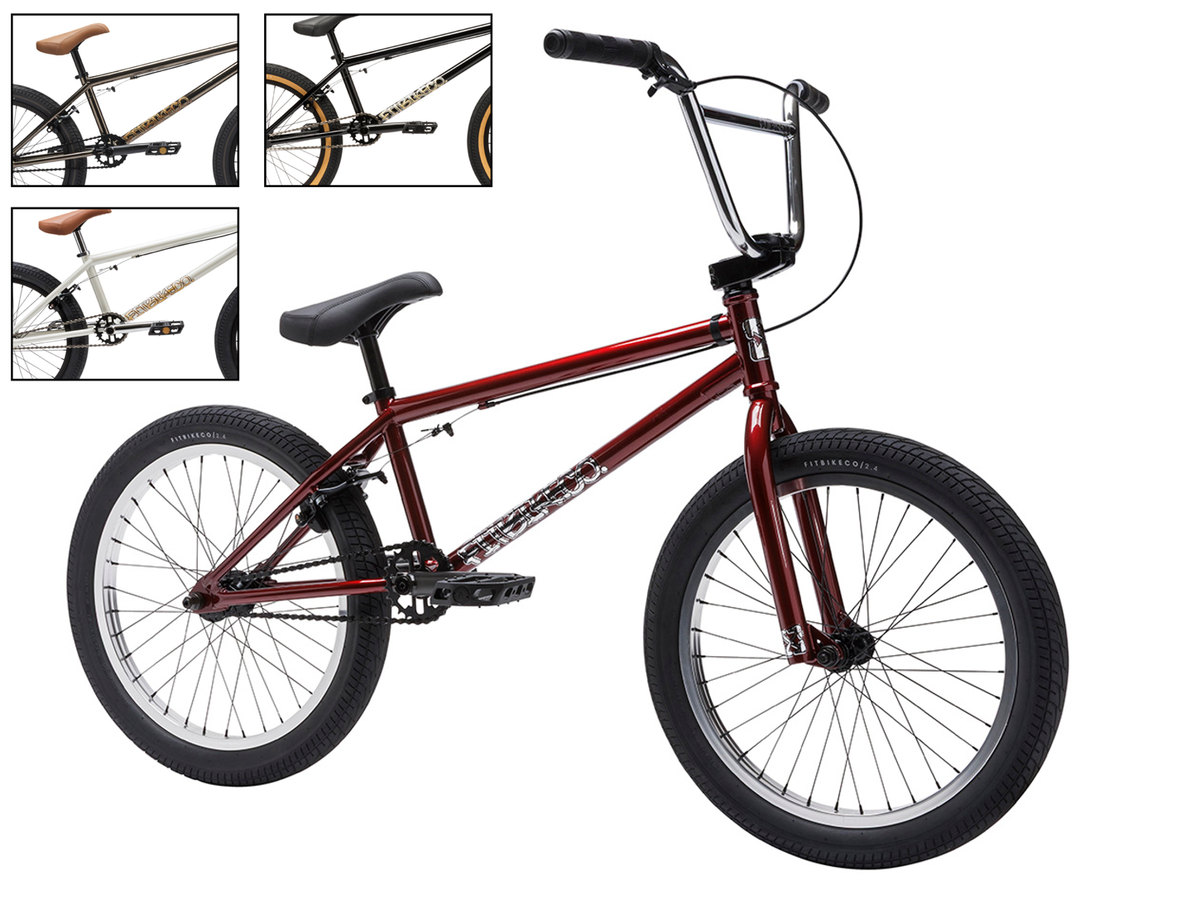 Fit Bike Co. 20" Series One 2026 Bike – Gloss Blood Red / Wh: 20" - Tt: 20.25"