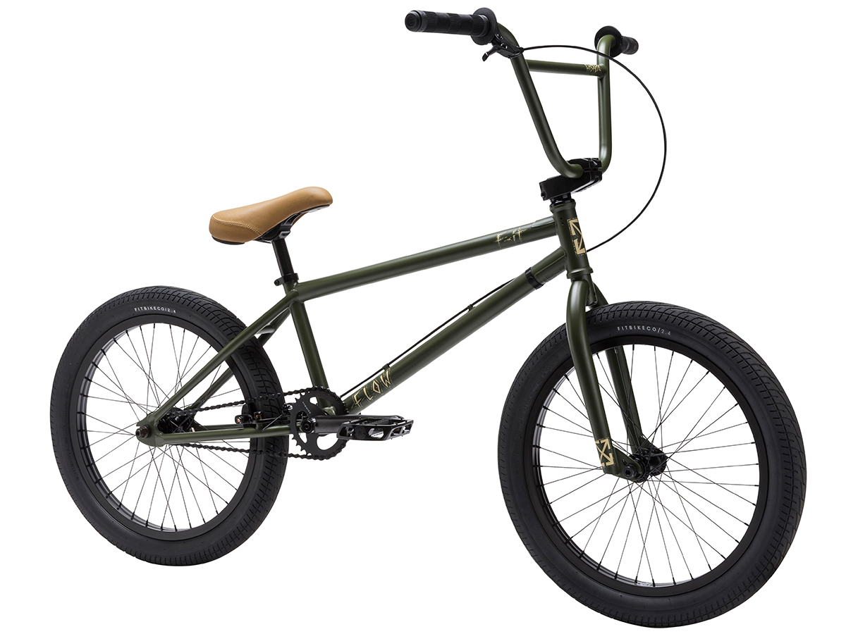 Fit Bike Co. 20" Flow Bike – Chrome Plated / Wh: 20" - Tt: 21.25"