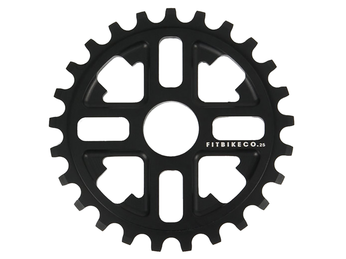 Fit Bike Co. Key Front Sprocket – Matt Black / 28t