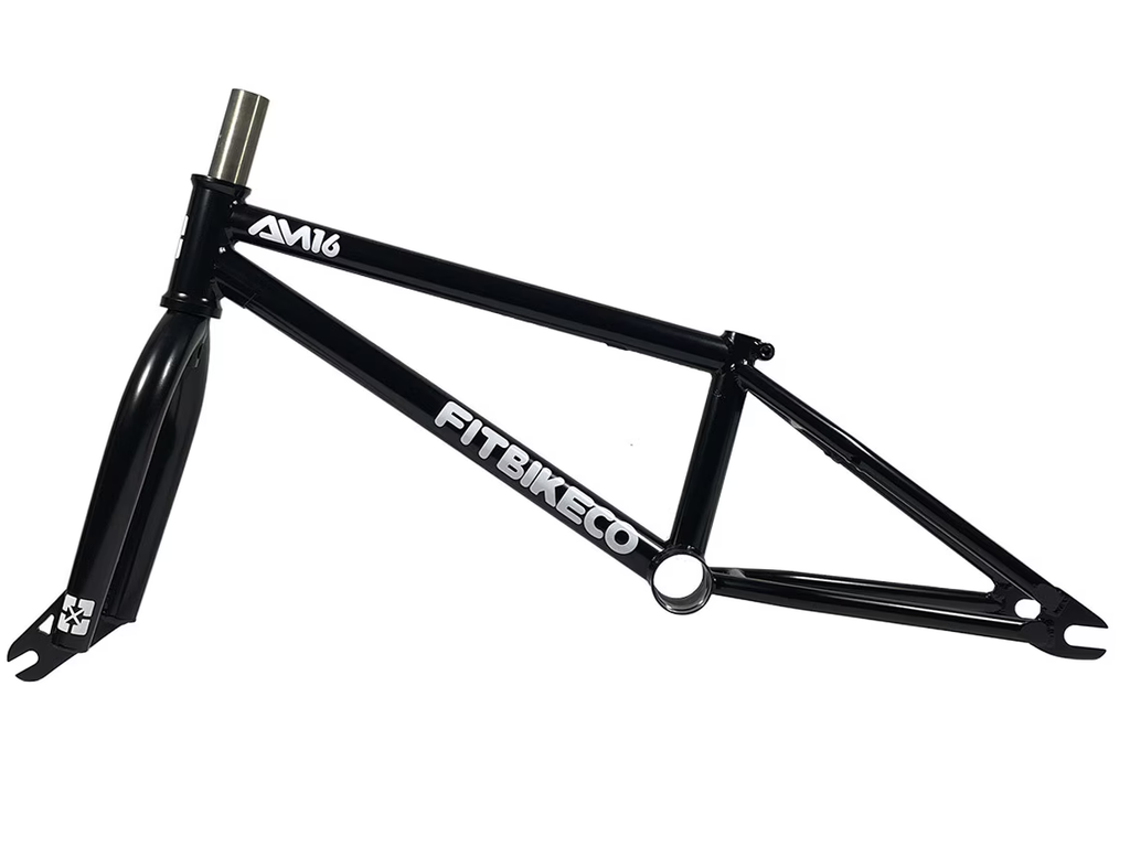 Fit Bike Co. AM 16 Frame and Fork Kit - Onyx Black