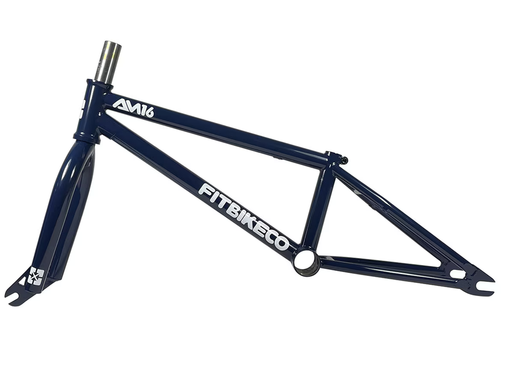Fit Bike Co. AM 16 Frame and Fork Kit - Blue Groove