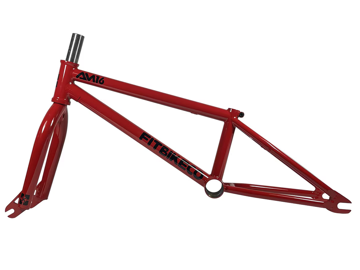 Fit Bike Co. AM 16 Frame and Fork Kit - Blaze Red