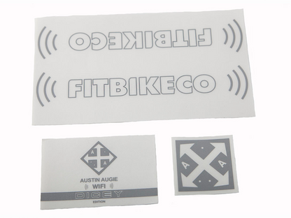 Fit Bike Co. Augie Frame Decal Set