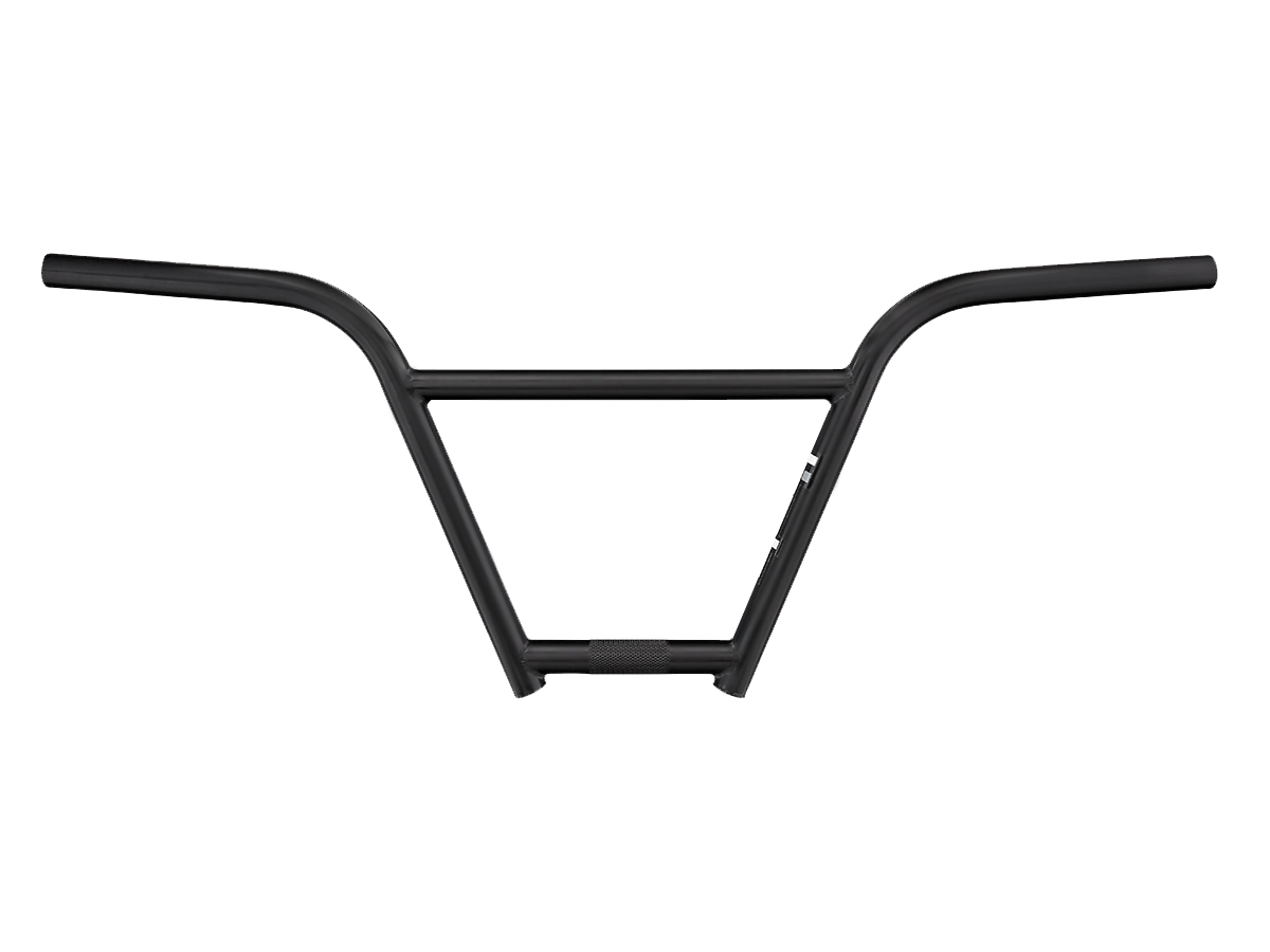 FITBIKECO 4Fit handlebar, matt black, 9.5-inch rise