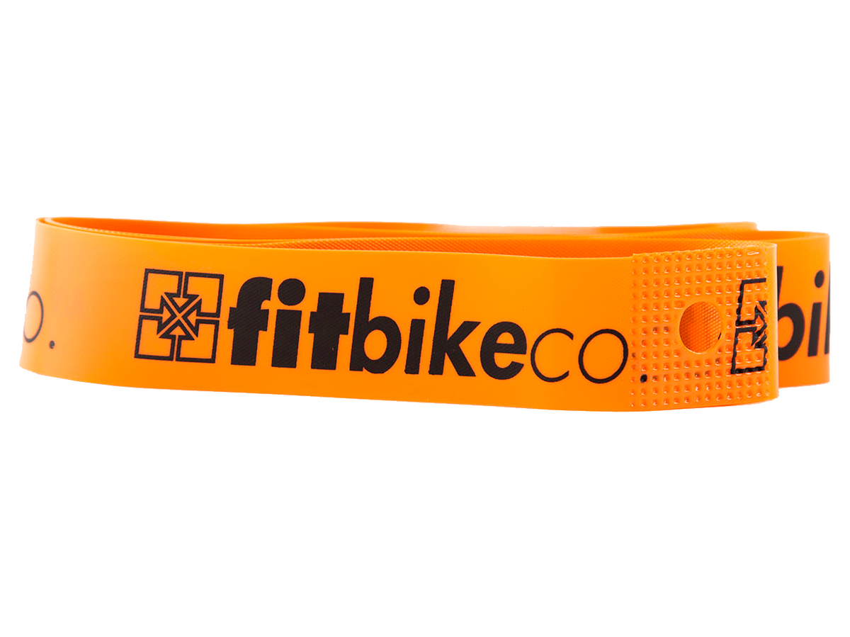 FITBIKECO Logo rim tape in orange for 20-inch wheels