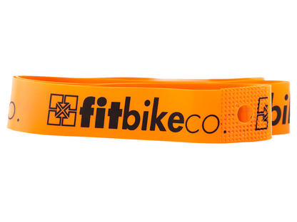 FITBIKECO Logo rim tape in orange for 20-inch wheels