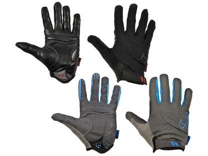 Fuse Alpha Padded Gloves – Black Leather / Small