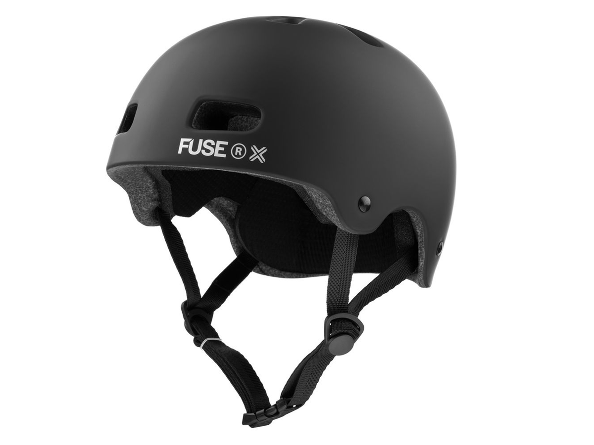 Fuse Delta Helmet – Flat Black / Large/X Large 58-62 cm