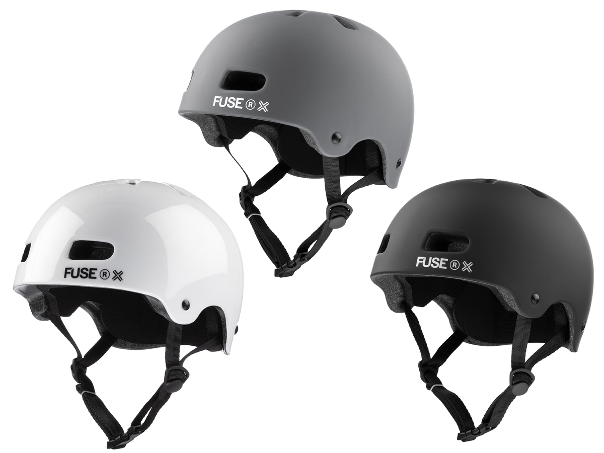 Fuse Delta Helmet – Flat Black / Small/Medium 54-58 cm