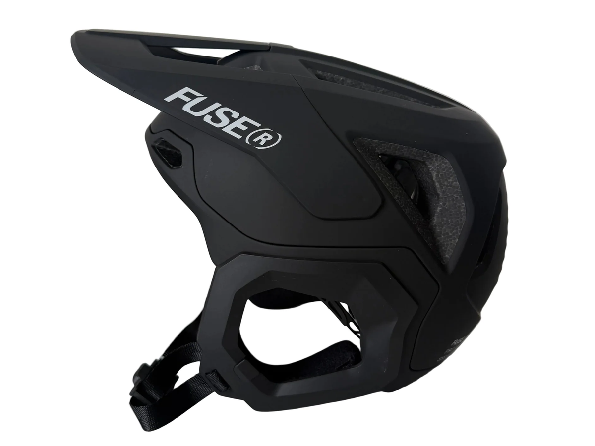 Fuse Gamma Helmet – Flat Black / Large/X Large-58-62 cm