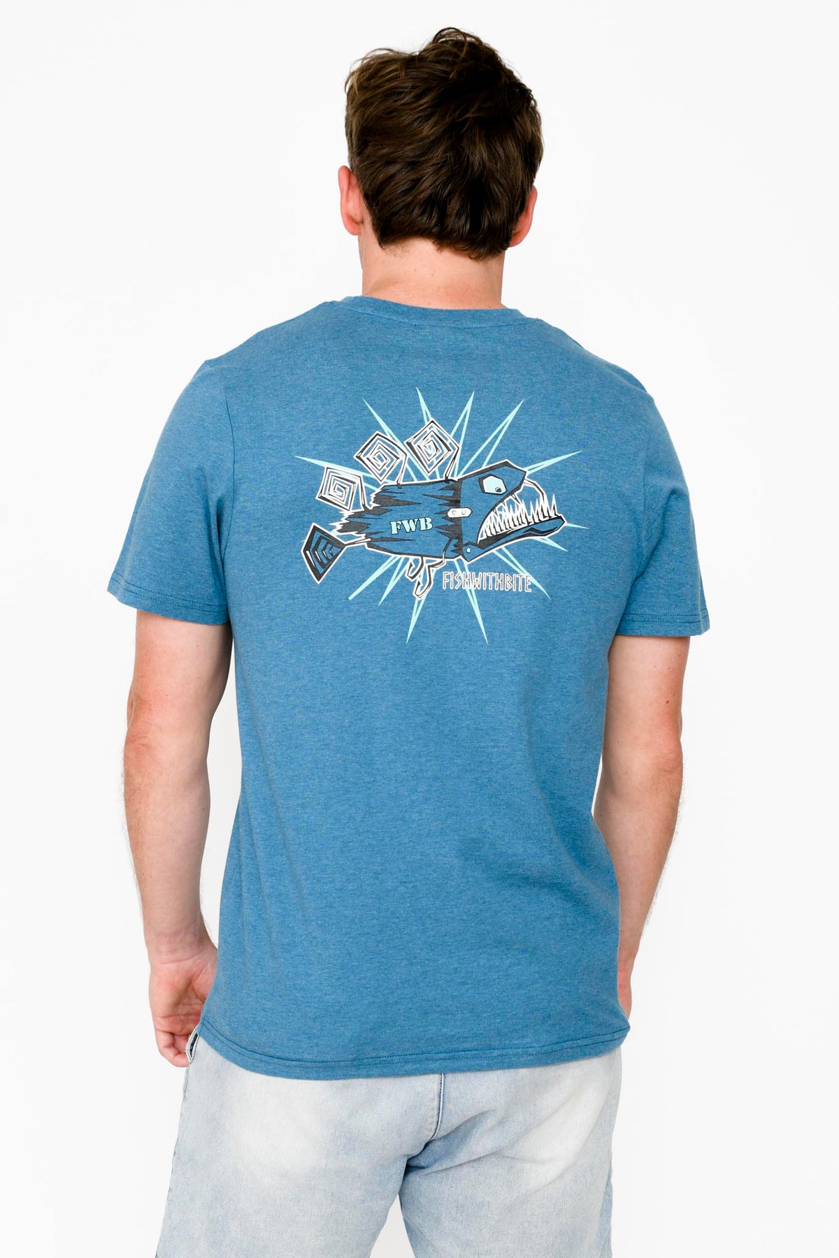 FISH WITH BITE Crew T-Shirt