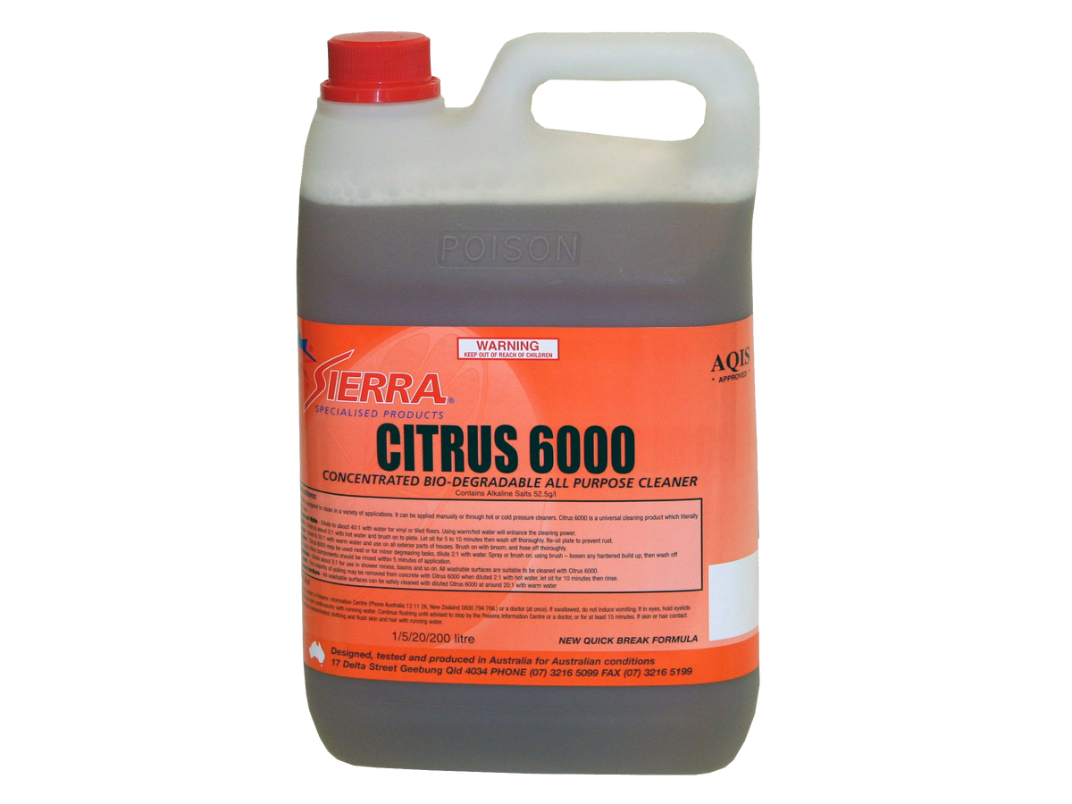 SIERRA Citrus 6000 Cleaning Liquid