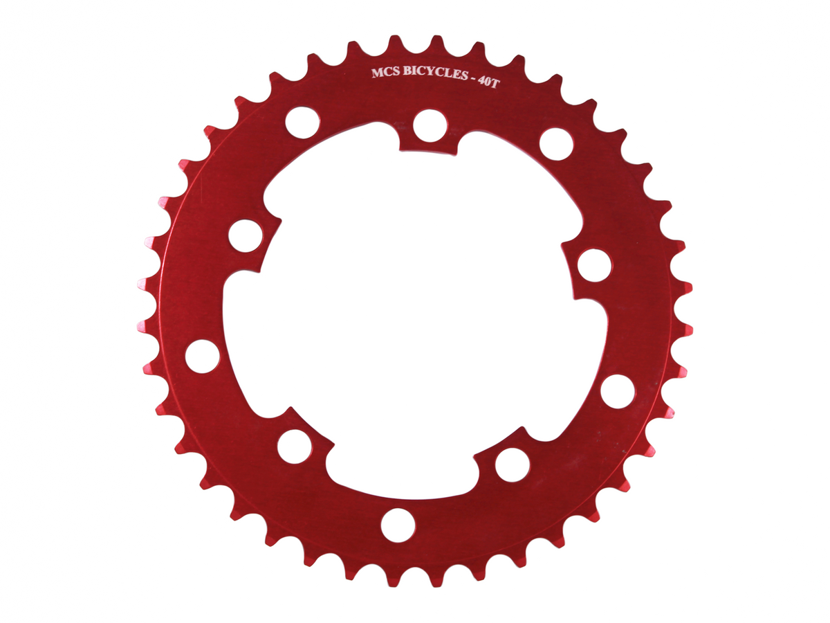 MCS 110BCD Chainring - 41T Red
