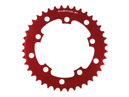 MCS 110BCD Chainring - 41T Red