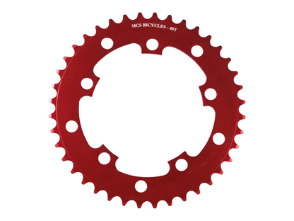 MCS 110BCD Chainring - 42T Red