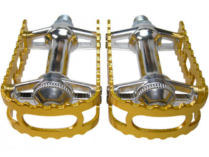 MKS BM-7 Bear Trap Caged Pedals