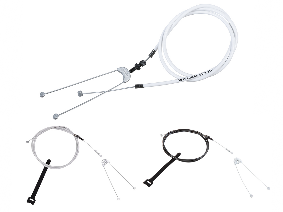 Odyssey Linear Quikslic Kable Brake Cable – Black