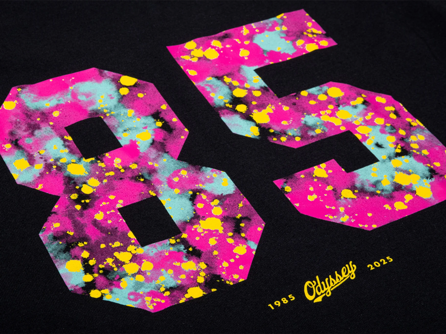 Odyssey 85 Splatter T-Shirt – Medium