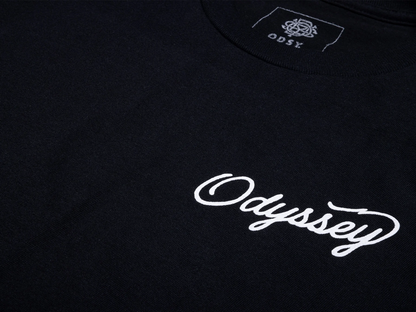 Odyssey DOF Script Long Sleeve T-Shirt – additional product view