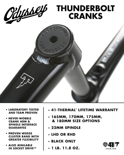 Odyssey Thunderbolt Cranks