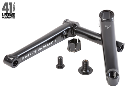 Odyssey Thunderbolt Cranks - ODCR058-01-BLK